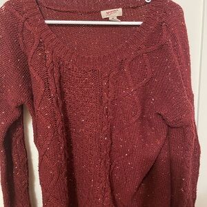 Maroon sweater size large
